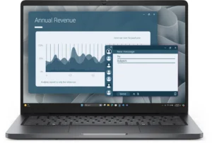 DELL Pro 14 PC14255 AMD Ryzen™ 5 220 Kannettava tietokone 35,6 cm (14") Full HD+ 16 GB DDR5-SDRAM 512 GB SSD Wi-Fi 6E (802.11ax) Windows 11 Pro Pohjoismainen musta