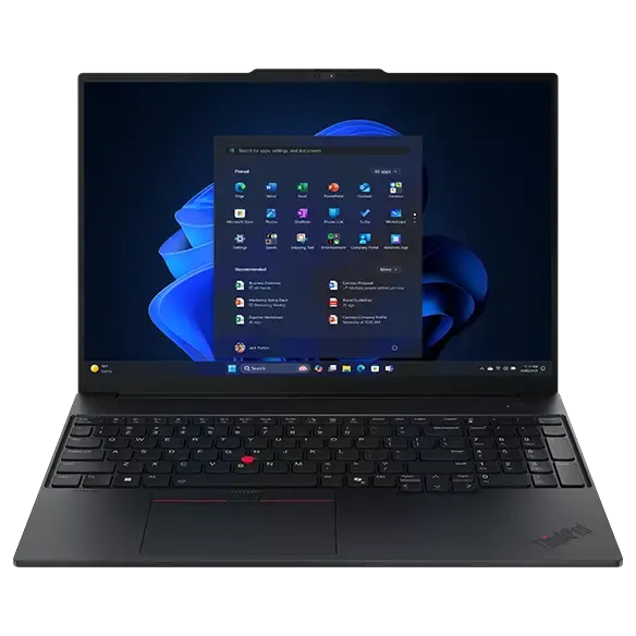 Lenovo ThinkPad E16 Gen 3 -kannettava (AMD Ryzen 5, 16 Gt RAM, 512 Gt SSD, 16" WUXGA)