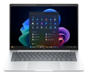 HP EliteBook 8 EB8G1a14AI RAI5340 14 24GB/512 PC NX Copilot+ PC AMD Ryzen AI 5 340 Kannettava tietokone 35,6 cm (14") WUXGA DDR5-SDRAM 512 GB SSD Wi-Fi 7 (802.11be) Windows 11 Pro Hopea