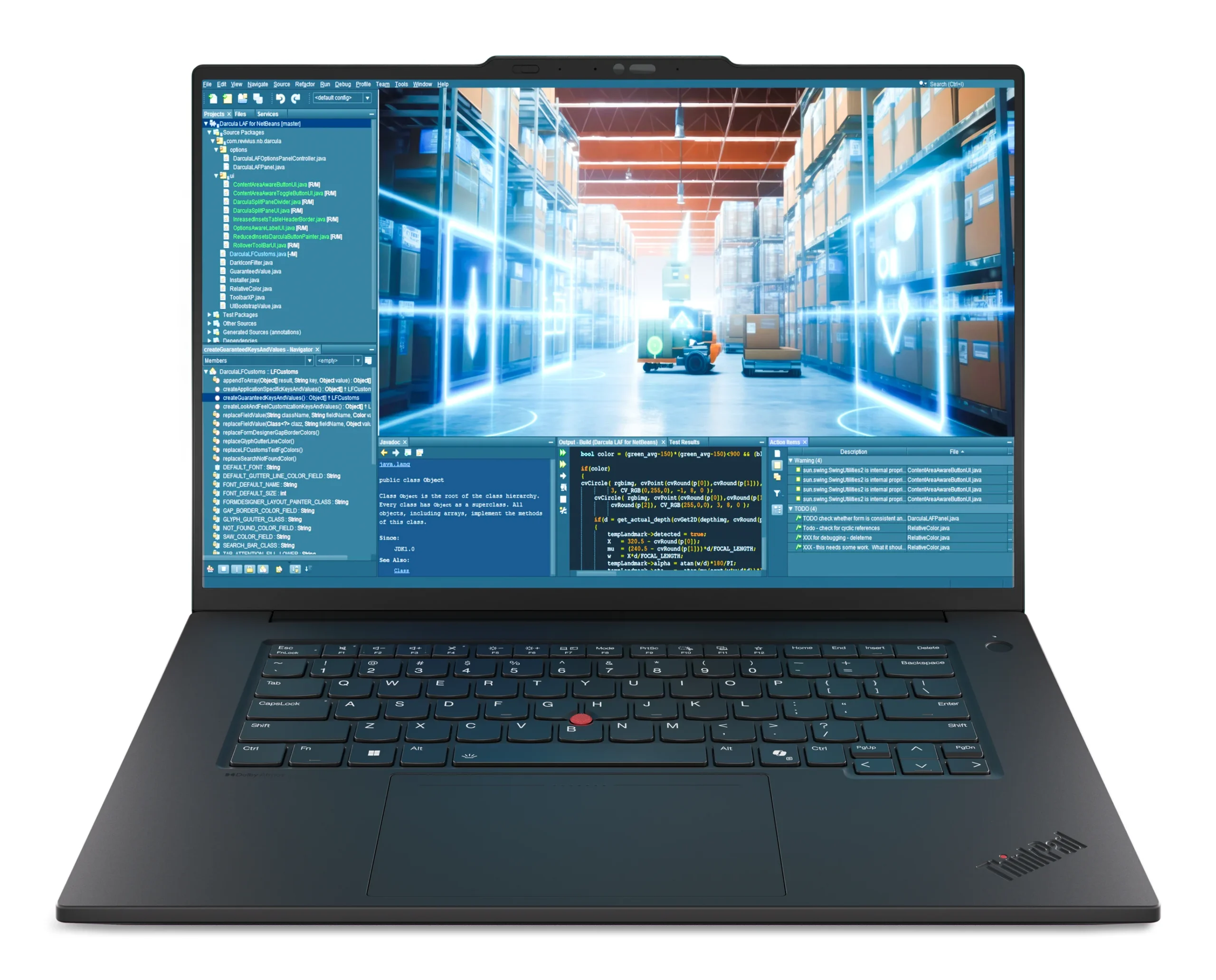 Lenovo ThinkPad P1 Gen 8 Intel Core Ultra 7 255H Mobiilityöasema 40,6 cm (16") WUXGA 64 GB LPDDR5x-SDRAM 1 TB SSD NVIDIA RTX PRO 2000 Blackwell Wi-Fi 7 (802.11be) Windows 11 Pro Pohjoismainen musta