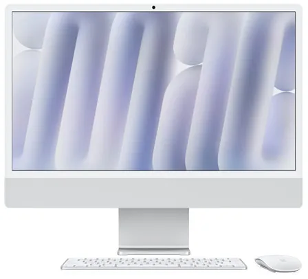 Apple iMac 24” All-in-One (M4-prosessori, 16 Gt RAM, 512 Gt SSD)