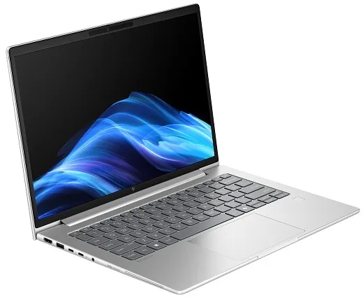 HP EliteBook 6 G1i AI Intel Core Ultra 5 225U Kannettava tietokone 35,6 cm (14") WUXGA 24 GB DDR5-SDRAM 512 GB SSD Wi-Fi 7 (802.11be) Windows 11 Pro AI PC Hopea