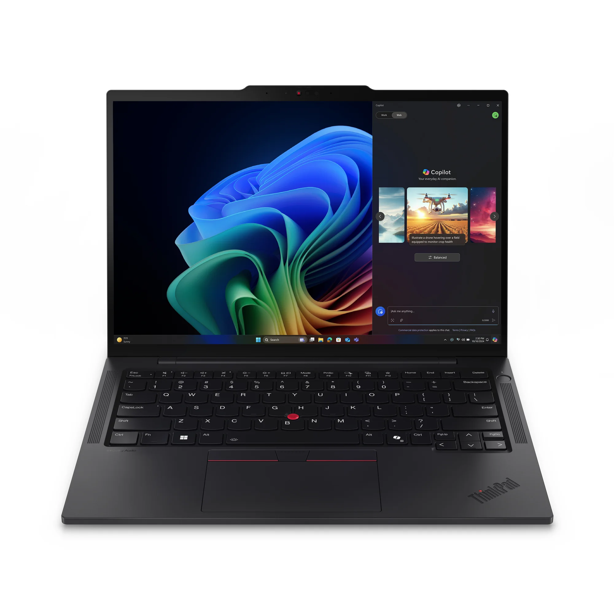 Lenovo ThinkPad T14s Gen 6 (AMD) Copilot+ PC AMD Ryzen AI 7 PRO 350 Kannettava tietokone 35,6 cm (14") WUXGA 32 GB LPDDR5x-SDRAM 512 GB SSD Wi-Fi 7 (802.11be) Windows 11 Pro Pohjoismainen musta
