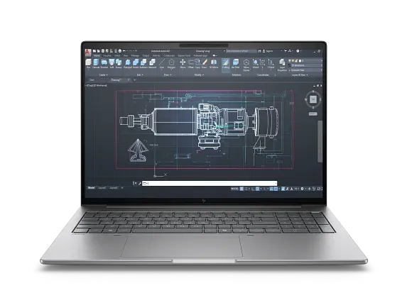 HP ZBook 8 G1i Intel Core Ultra 9 285H Mobiilityöasema 40,6 cm (16") 2.5K 64 GB DDR5-SDRAM 1 TB SSD Wi-Fi 7 (802.11be) Windows 11 Pro AI PC Hopea