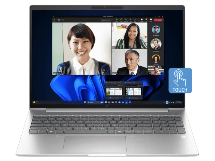 HP EliteBook 6 EB6G1i16 U5 225U 16 24GB/512 PC NX Intel Core Ultra 5 Kannettava tietokone 40,6 cm (16") WUXGA DDR5-SDRAM 512 GB SSD Wi-Fi 7 (802.11be) Windows 11 Pro AI PC Hopea