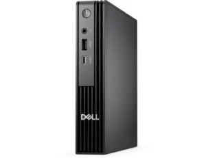 DELL Pro QCM1250 Intel® Core™ i5 i5-14500T 16 GB DDR5-SDRAM 512 GB SSD Windows 11 Pro Micro PC Mini PC Musta