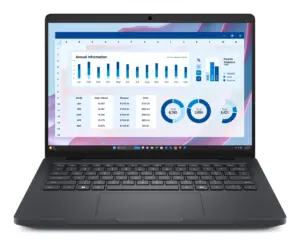 DELL Pro Max 14 MC14255 Copilot+ PC AMD Ryzen AI 7 PRO PRO 350 Mobiilityöasema 35,6 cm (14") Full HD+ 16 GB LPDDR5x-SDRAM 512 GB SSD Wi-Fi 7 (802.11be) Windows 11 Pro Pohjoismainen Musta