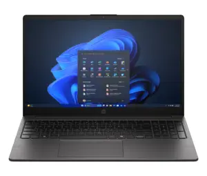 HP 250R G10 Intel Core 5 120U Kannettava tietokone 39,6 cm (15.6") Full HD 16 GB DDR4-SDRAM 512 GB SSD Wi-Fi 6 (802.11ax) Windows 11 Pro Musta
