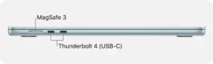 Apple MacBook Air 15.3" -kannettava (Apple M5 10-core, 16 Gt RAM, 512 Gt SSD, hopea)
