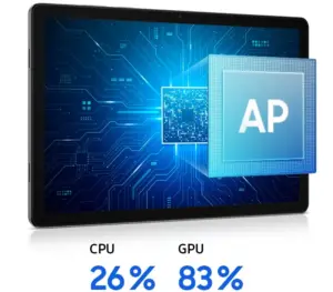 Samsung Galaxy Tab A11+ 5G -tabletti (128 Gt, Harmaa, Enterprise Edition)