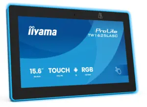 iiyama TW1625LASC-B3PNR kokoustilanäyttö 39,6 cm (15.6") 1920 x 1080 pikseliä LED Wi-Fi 6 (802.11ax), Wi-Fi 5 (802.11ac), Wi-Fi 4 (802.11n), 802.11g, 802.11a, 802.11b Musta Bluetooth