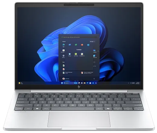 HP EliteBook 8 G1i AI Intel Core Ultra 5 225U Kannettava tietokone 35,6 cm (14") WUXGA 32 GB DDR5-SDRAM 512 GB SSD Wi-Fi 7 (802.11be) Windows 11 Pro AI PC Hopea
