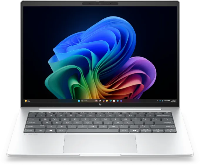 HP EliteBook 8 G2i Next Gen AI PC Copilot+ PC Intel Core Ultra 5 325 Kannettava tietokone 35,6 cm (14") WUXGA 32 GB LPDDR5x-SDRAM 512 GB SSD Wi-Fi 7 (802.11be) Windows 11 Pro Hopea