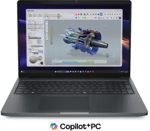 DELL Pro Precision 5 16 PW516261 Copilot+ PC Intel Core Ultra 7 366H Kannettava tietokone 40,6 cm (16") Full HD+ 32 GB LPDDR5x-SDRAM 1 TB SSD NVIDIA RTX PRO 2000 Blackwell Wi-Fi 7 (802.11be) Windows 11 Pro Musta Pohjoismainen