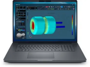 DELL Pro Max 18 Plus MB18250 Intel Core Ultra 7 265HX Mobiilityöasema 45,7 cm (18") Quad HD+ 32 GB DDR5-SDRAM 1 TB SSD NVIDIA RTX PRO 3000 Blackwell Wi-Fi 7 (802.11be) Windows 11 Pro Musta Pohjoismainen
